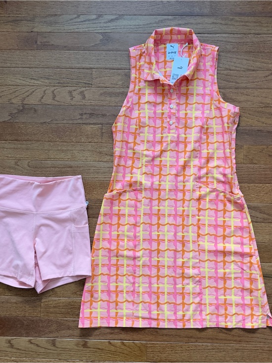 Puma Dresses & Skirts - NWT Puma X Dani Dazey Pink Fruit Women’s Golf Dress